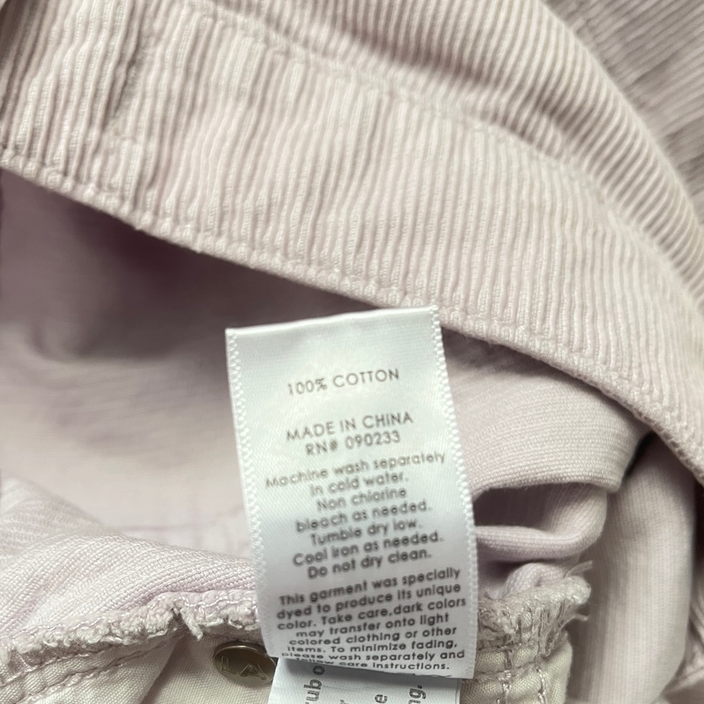 Pacsun Skirt Corduroy A-Line Jean Mini Skirt in Pastel Purple Lilac Lavender - Picture 7 of 7